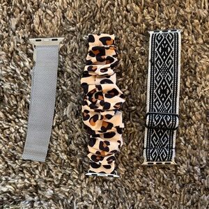 Set of Three Stylish Watch Bands